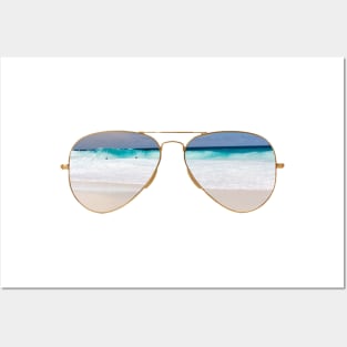 Beach Ray Bands Posters and Art